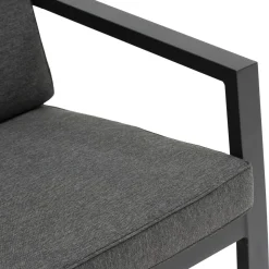 CANAPE PAVANE GRAPHITE 2 PLACES