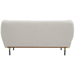 CANAPE 2 PLACES ISEE GRIS CLAIR