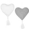 CANDICE COEUR A SUSPENDRE 10CM GRIS