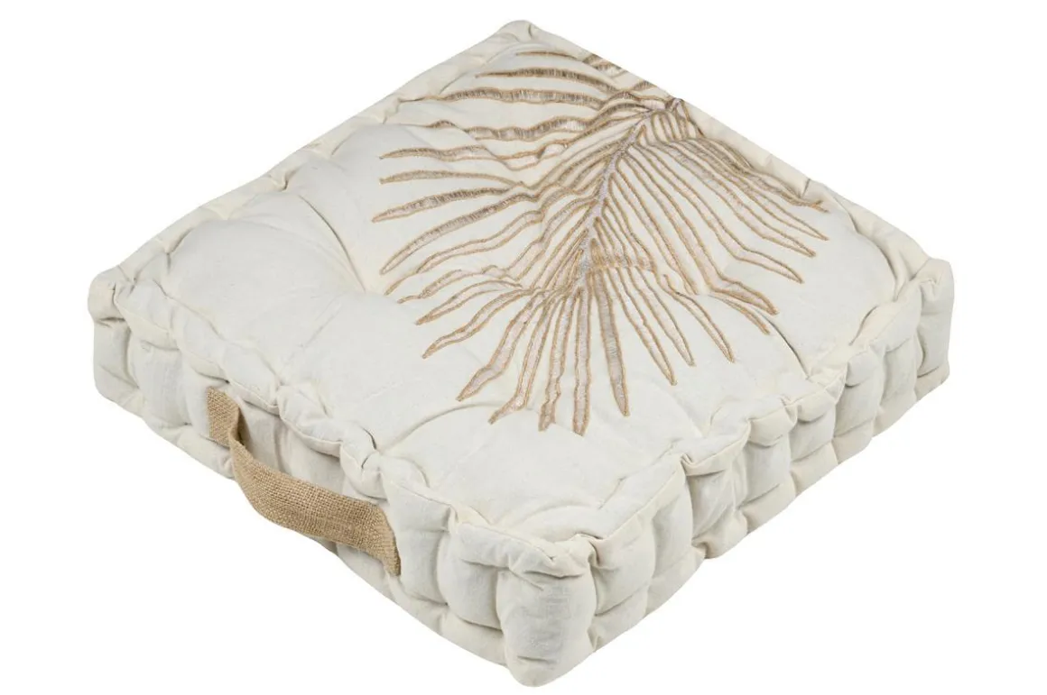 CASABLANCA COUSSIN SOL 45X45X10CM NATUREL