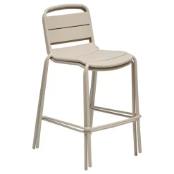 CHAISE ALEGORIA HAUT EMPILABLE ARGILE