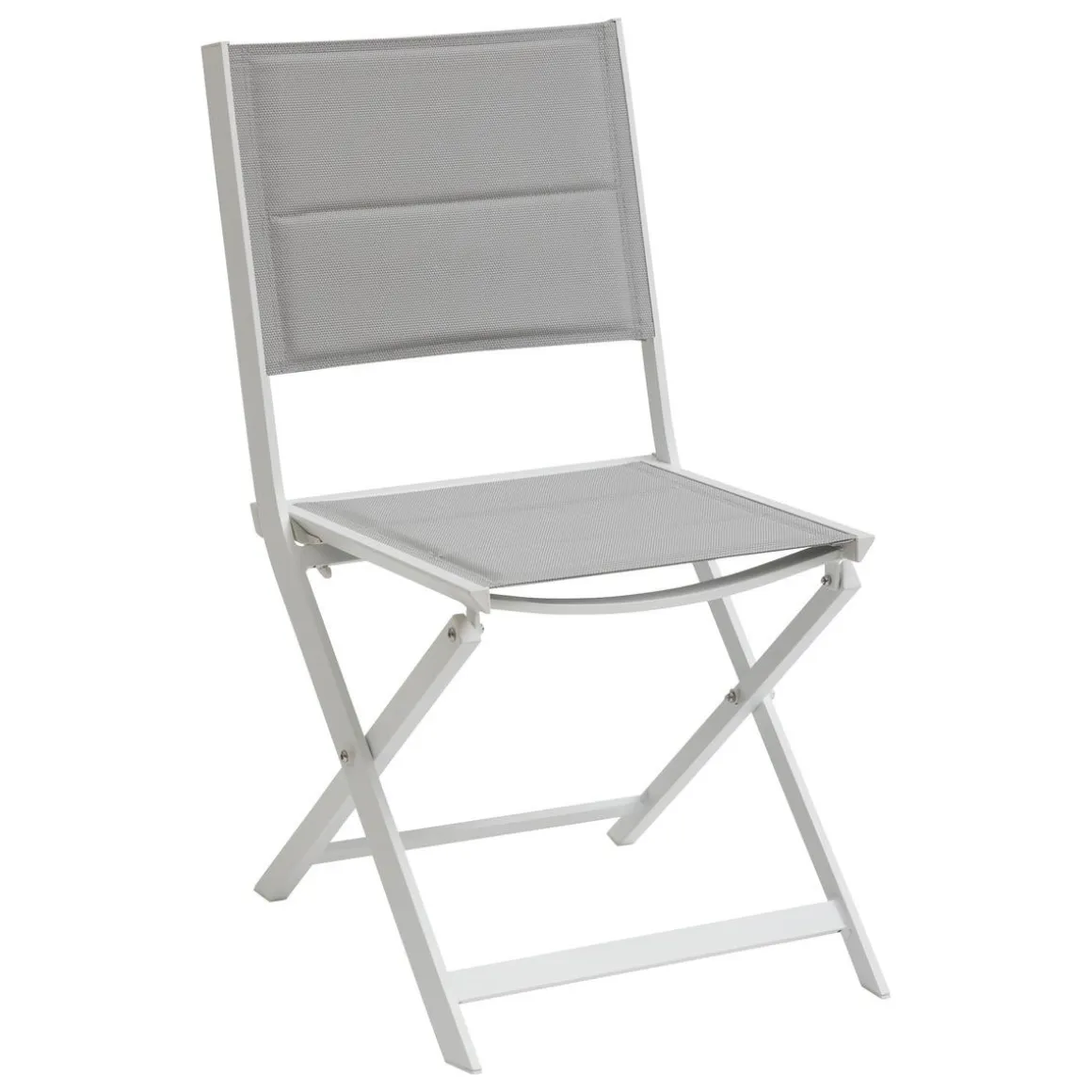 CHAISE ALLURE PLIANTE GLACIER BLANC