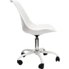 CHAISE A ROULETTES KIRUNA BLANC