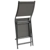 CHAISE AXANT PLIANTE ANTHRACITE GRAPHITE