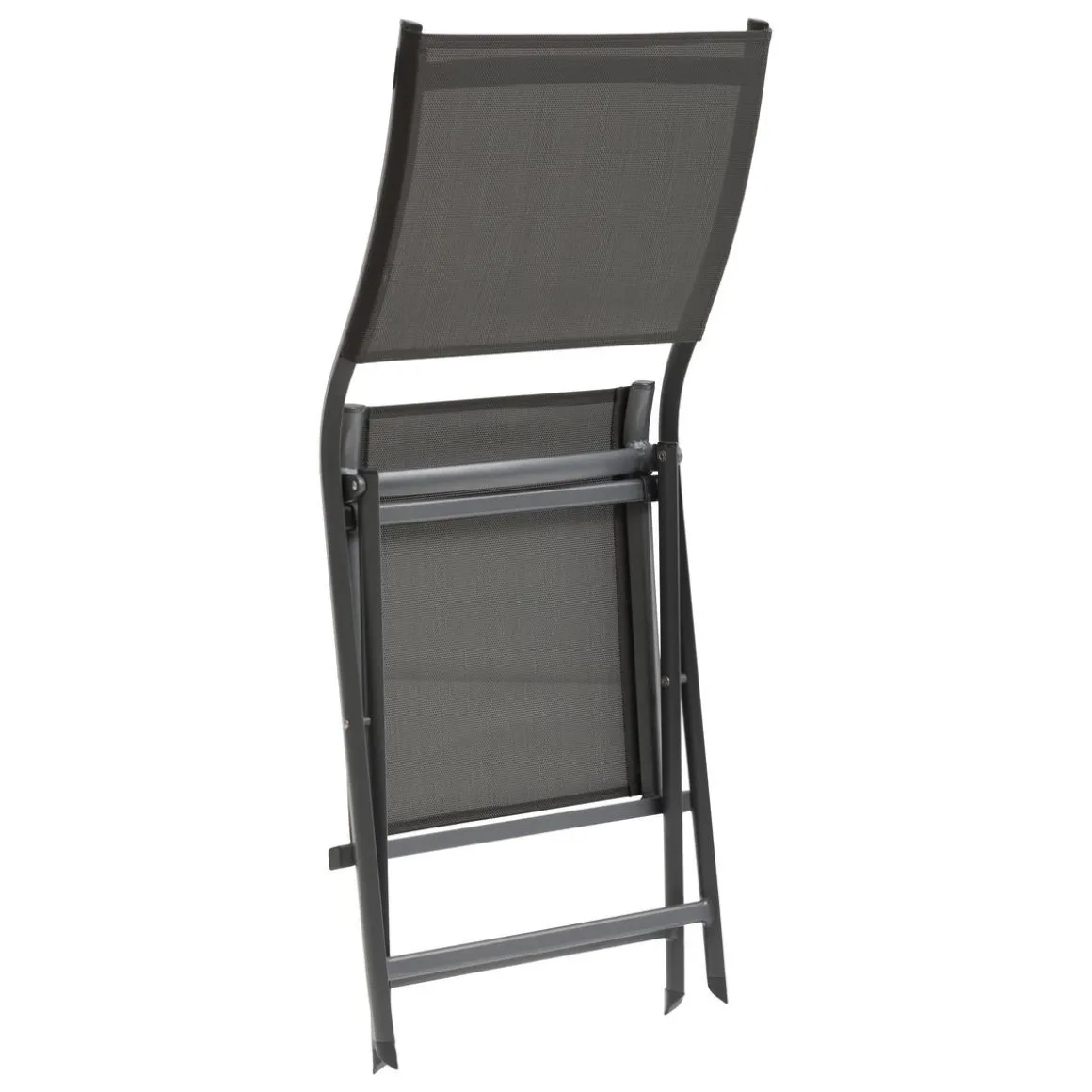 CHAISE AXANT PLIANTE ANTHRACITE GRAPHITE