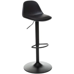 CHAISE BAR AJUSTABLE NOIR AIKO