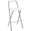 CHAISE BAR PLIANTE LOUNA BLANC