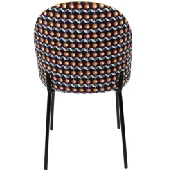 CHAISE BICOLORE RETRO FLOWER