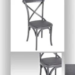 CHAISE BISTROT GRIS LUSEL