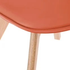 CHAISE DINER TERRACOTTA BAYA
