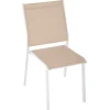 CHAISE ESSENTIA EMPILABLE LIN BLANC