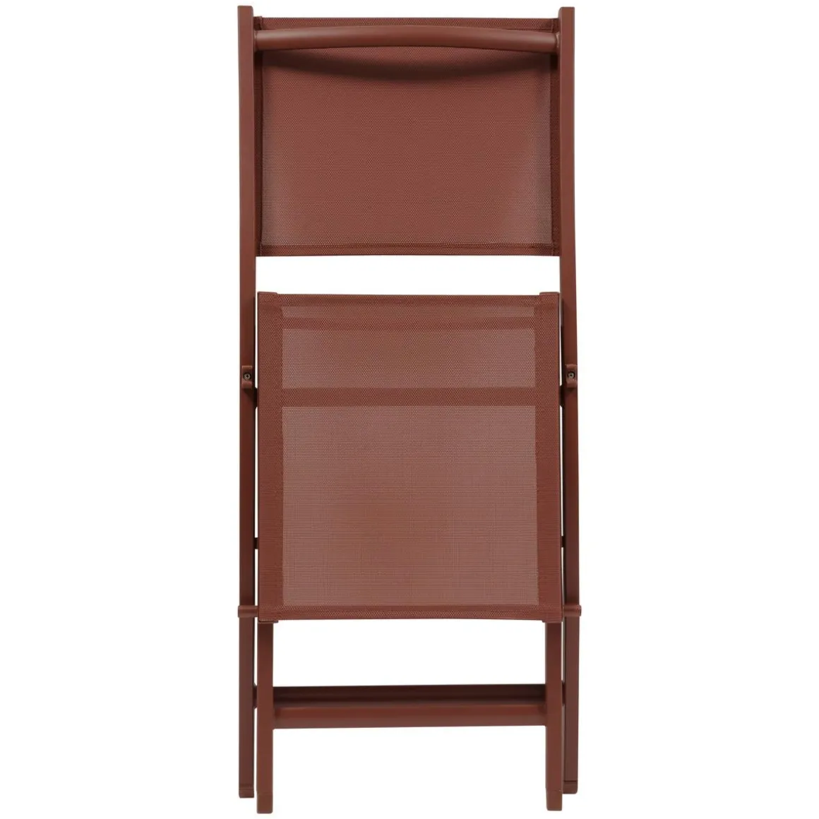 CHAISE ESSENTIA PLIANTE ACAJOU ACAJOU
