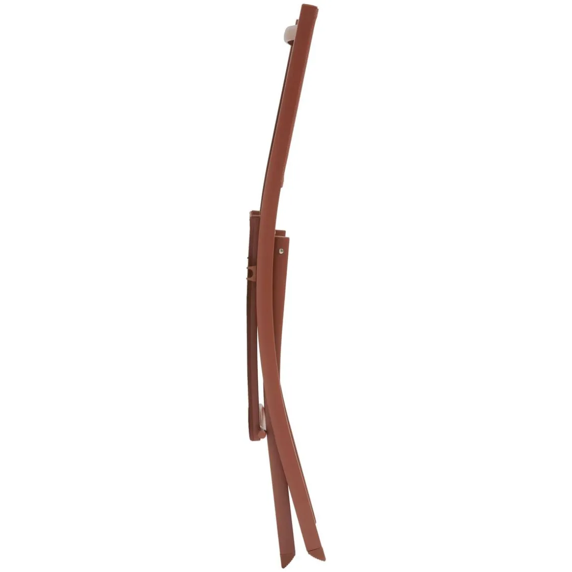 CHAISE ESSENTIA PLIANTE ACAJOU ACAJOU
