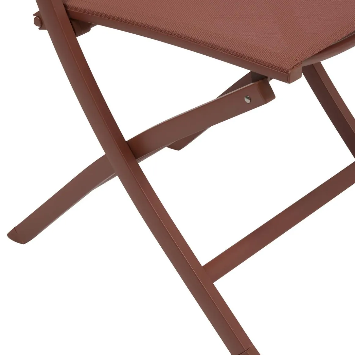 CHAISE ESSENTIA PLIANTE ACAJOU ACAJOU