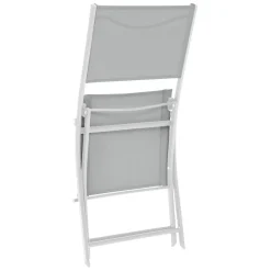 CHAISE MODULA GALET BLANC