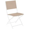 CHAISE MODULA LIN BLANC