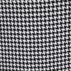 CHAISE PIED NOIR VELOURS SLANO NOIR BLANC