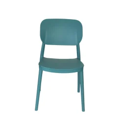 CHAISE PLASTIQUE ENFANT INTERIEUR EXTERIEUR BLEU