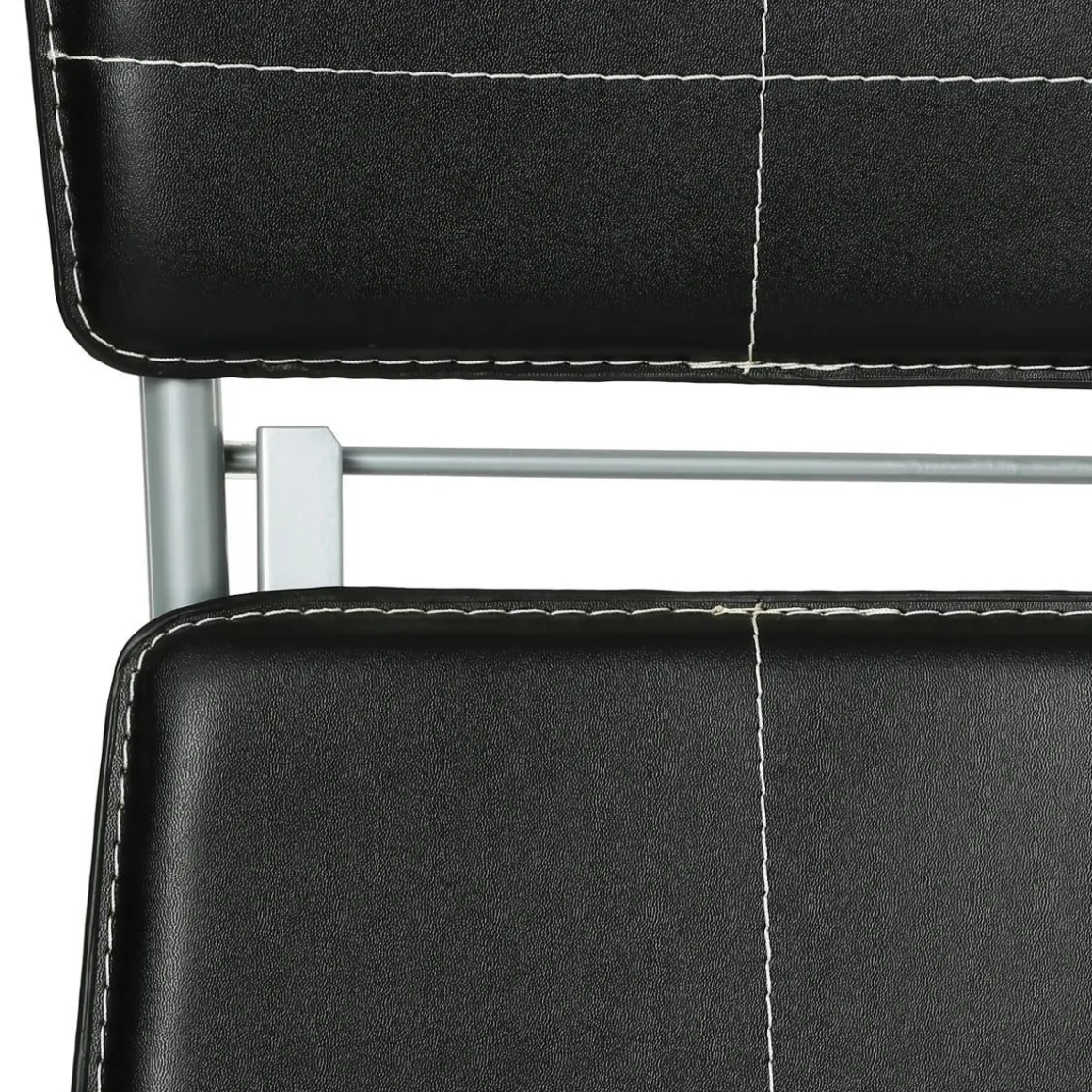 CHAISE PLIANTE PVC NOIR