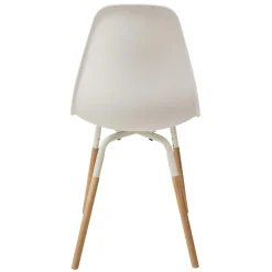 CHAISE SCANDINAVE PHENIX BLANC