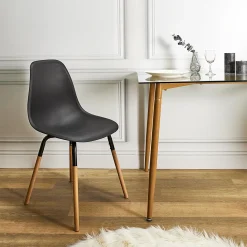 CHAISE SCANDINAVE PHENIX NOIR