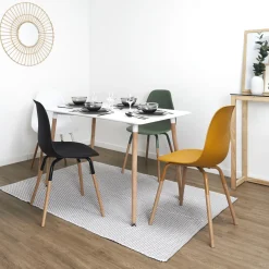 CHAISE SCANDINAVE PHENIX VERT