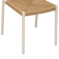 CHAISE WISTTY EMPILABLE ARGILE