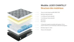 CHANTILLY MATELAS 160X200CM