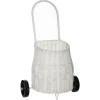 CHARIOT PLASTIQUE EFFET OSIER