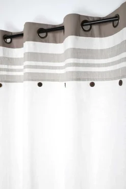 CHAUMONT RIDEAU 140X260CM NATUREL
