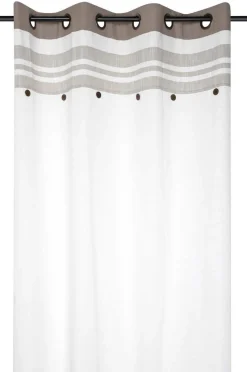 CHAUMONT RIDEAU 140X260CM NATUREL