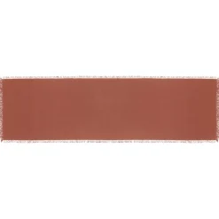 CHEMIN DE TABLE MAHA TERRACOTTA 38X140CM