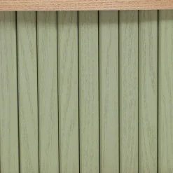 CHEVET 2 PORTES NYSOS VERT DE GRIS