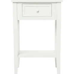 CHEVET 1 TIROIR BLANC CHARME