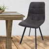 CHILLI CHAISE GRIS PK 4