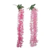 CHUTE DE FLEURS H110CM ROSE