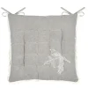 CLARINE GALETTE 16 POINTS 38X38CM BEIGE