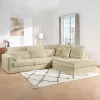 COBRA CANAPE ANGLE DROIT ECRU LINCOLN 03
