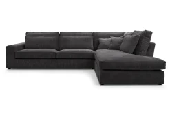 COBRA CANAPE ANGLE DROIT GRIS FONCE POSO 034