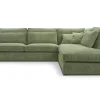 COBRA CANAPE ANGLE DROIT VERT CLAIR POSO 047