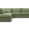 COBRA CANAPE ANGLE GAUCHE VERT CLAIR POSO 047