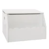 COFFRE A JOUETS BIBLIOTHEQUE BLANC