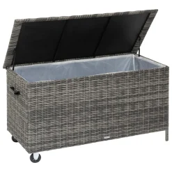 COFFRE BAYANA TERRE D OMBRE D.199X99X108CM