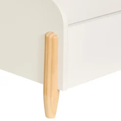 COFFRE DOUCEUR ORGANIQUE BLANC D.61X28.5X44.2CM