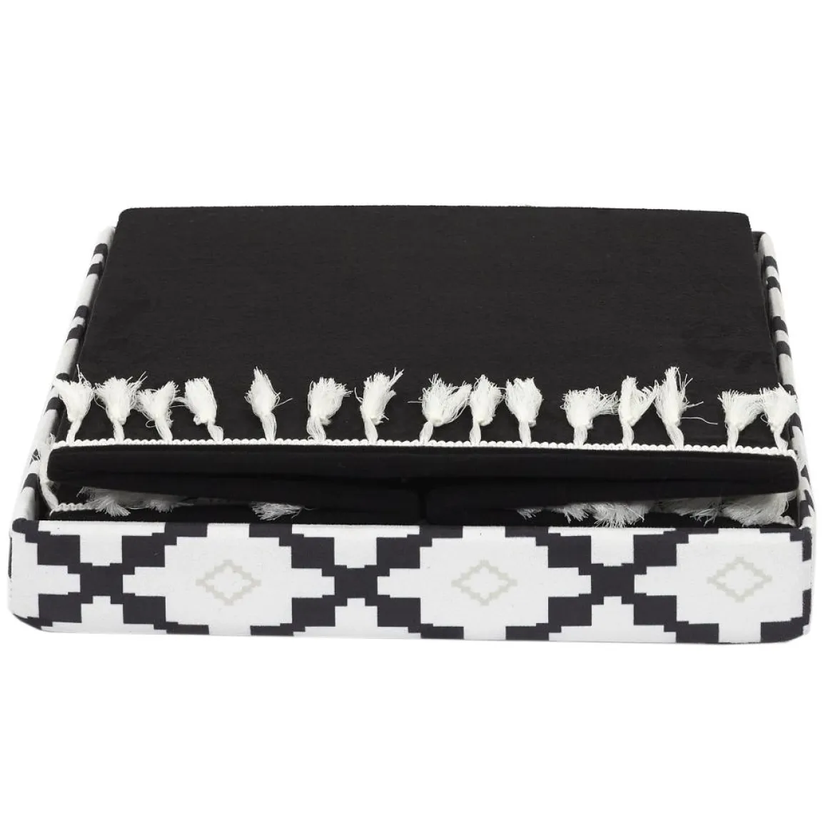 COFFRE POUF PLIABLE AVEC PAMPILLE MIRAGE