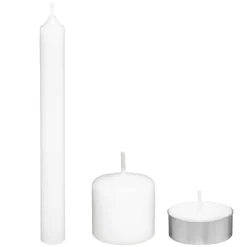 COFFRET BOUGIES BLANC