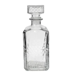 COFFRET CARAFE WHISKY ET VERRE X4 PIECES