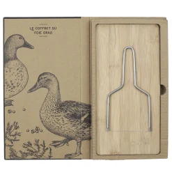 COFFRET FOIE GRAS LYRE ET PLANCHE DECOUPE
