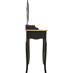 COIFFEUSE 3 TIROIR NOIR CHRYSA