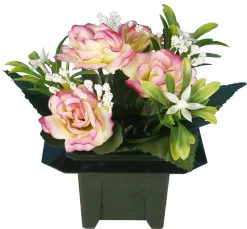 COLUMBARIUM POT DE ROSETTES